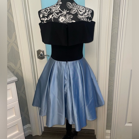 Betsey & Adam Off The Shoulder Formal Dress - Picture 2 of 5